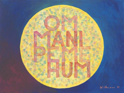 577 OM MANI PEME HUM - 24 x 32 cm